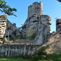 North face of the castle Weissenstein